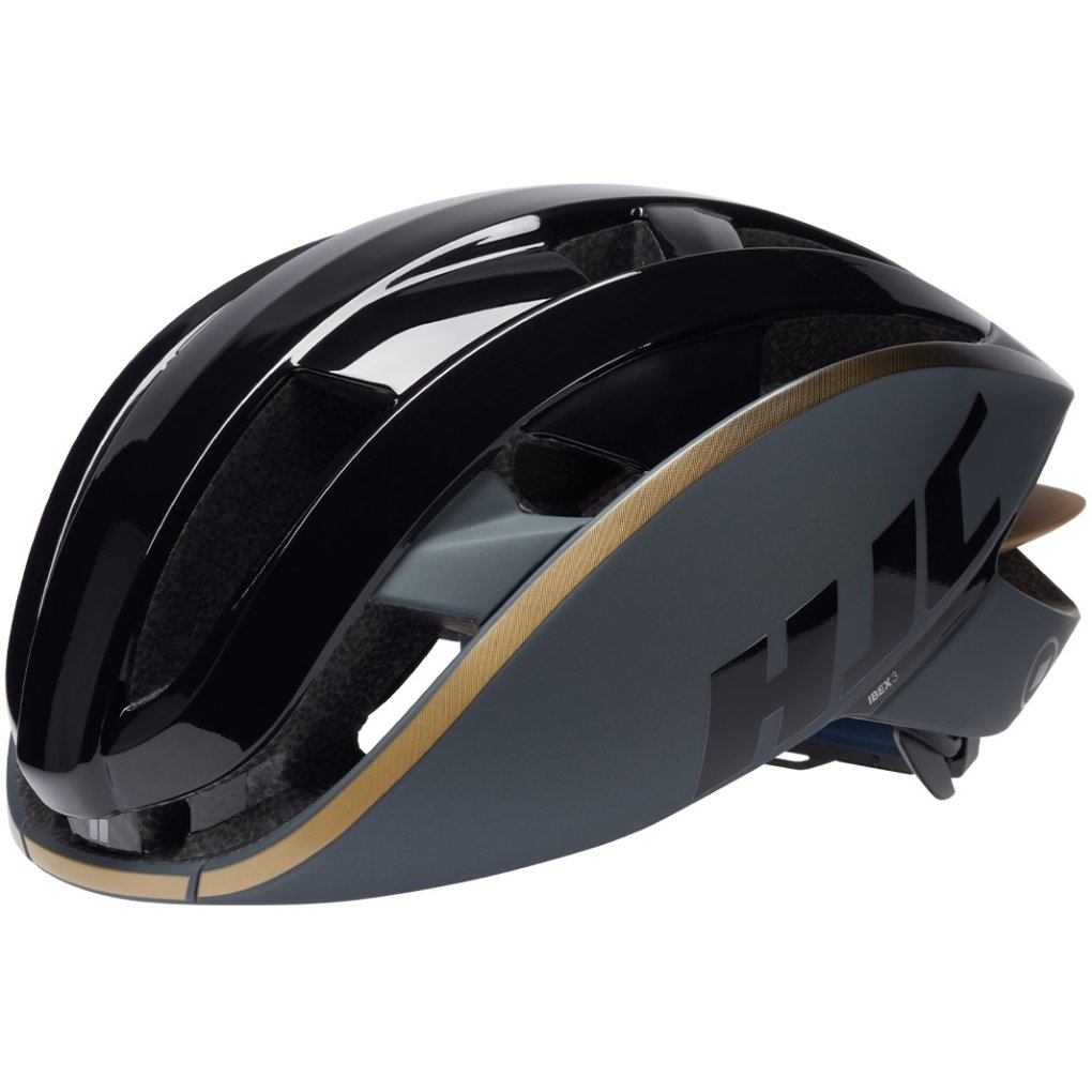 HJC IBEX 3 Road Helmet - Matt / Gloss Gold Black