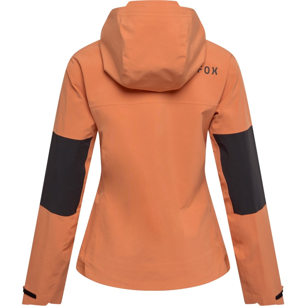FOX Defend 3L Water MTB Rain Jacket Women - coral