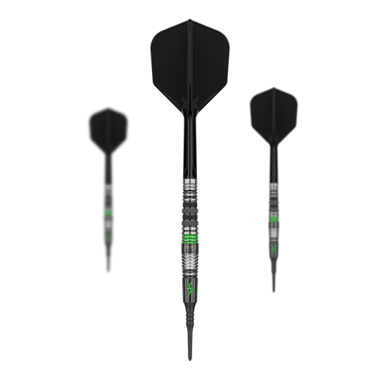 Target Japan Black Marque Lightning 3 Soft Darts - 19g