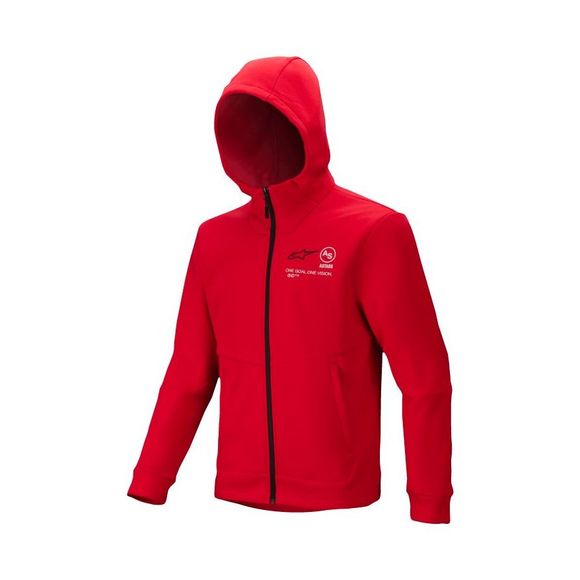 Alpinestars RACER mx fleece jacket - red / blackRef: AP3528