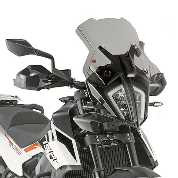 Givi high smoked protection bubble 7710d - grayRef: GI2192 / 7710D