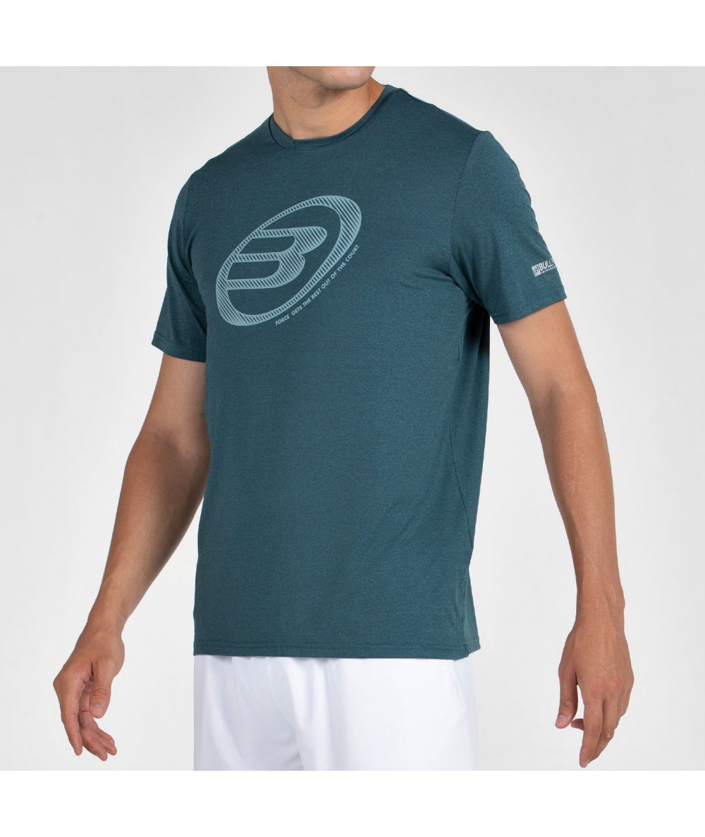 BULLPADEL LANDE DARK GREEN VIGORE T-SHIRT