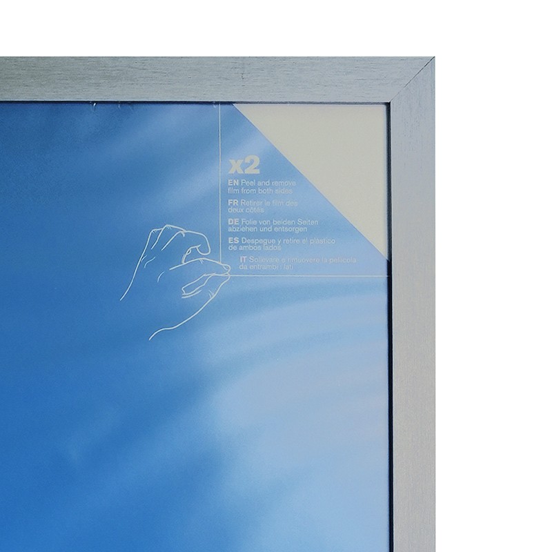 MDF Silver Frame A1 (59,4 x 84,1 cm)