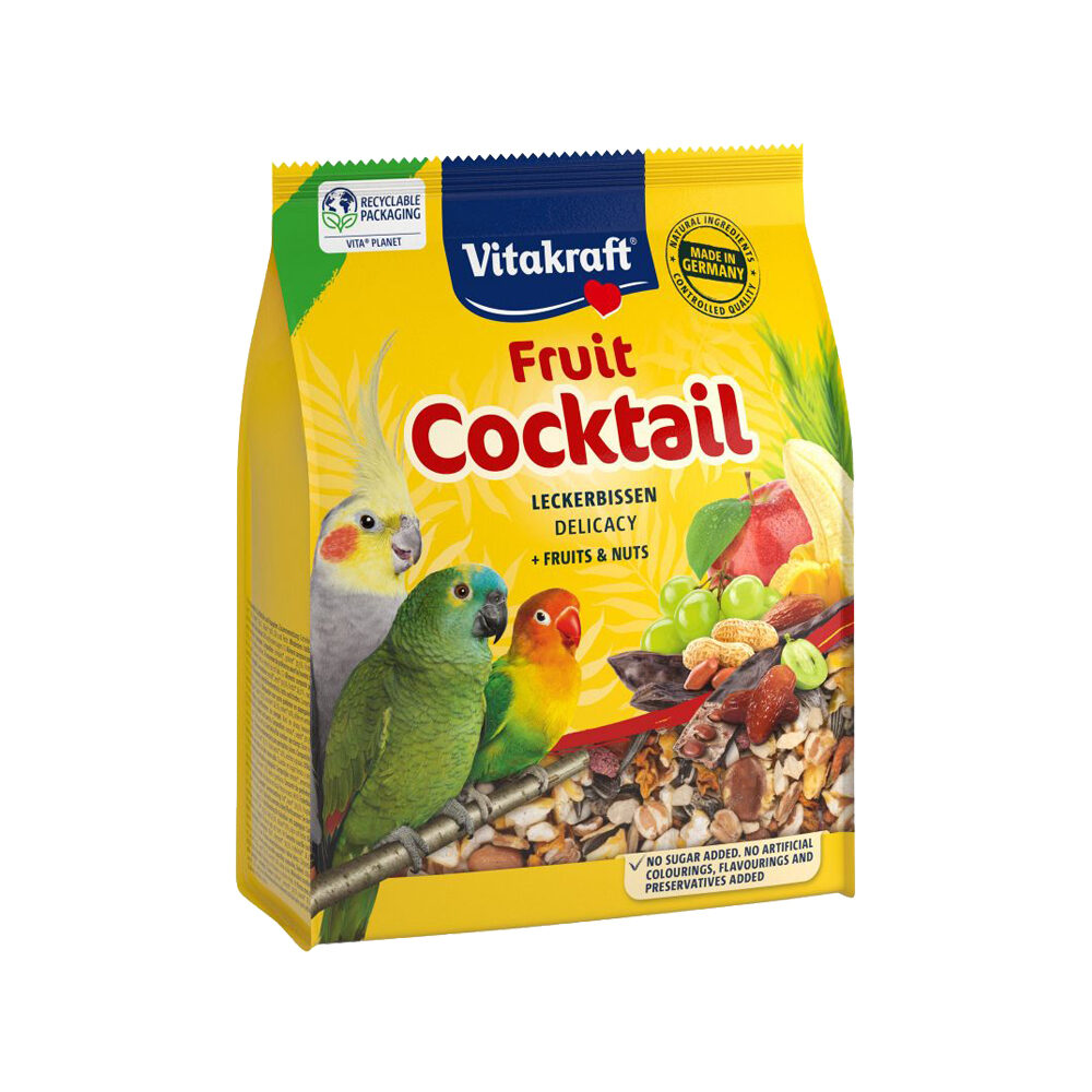 Vitakraft Frutti Cocktail Falcon Parakeet & Agapornis - 250 g