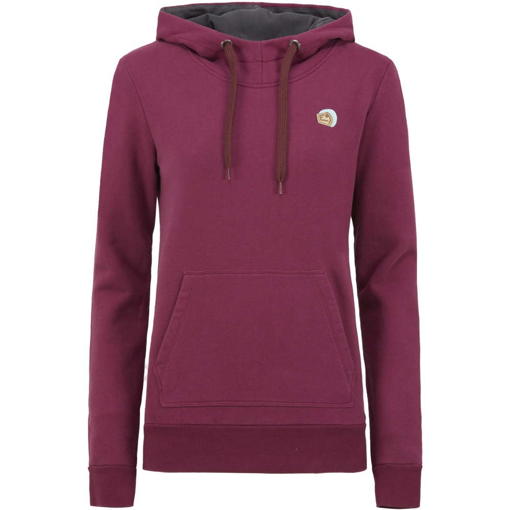 E9 Fiamma Hoodie Women - Sangria
