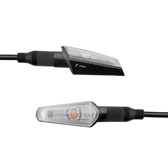 Rizoma action flashing - 1 universal - black function (pair)Ref: Rz1102 / Ts028B