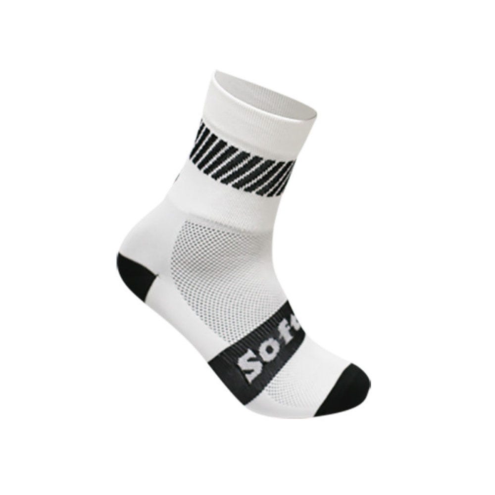 WHITE SOFTEE WALK SOCKS