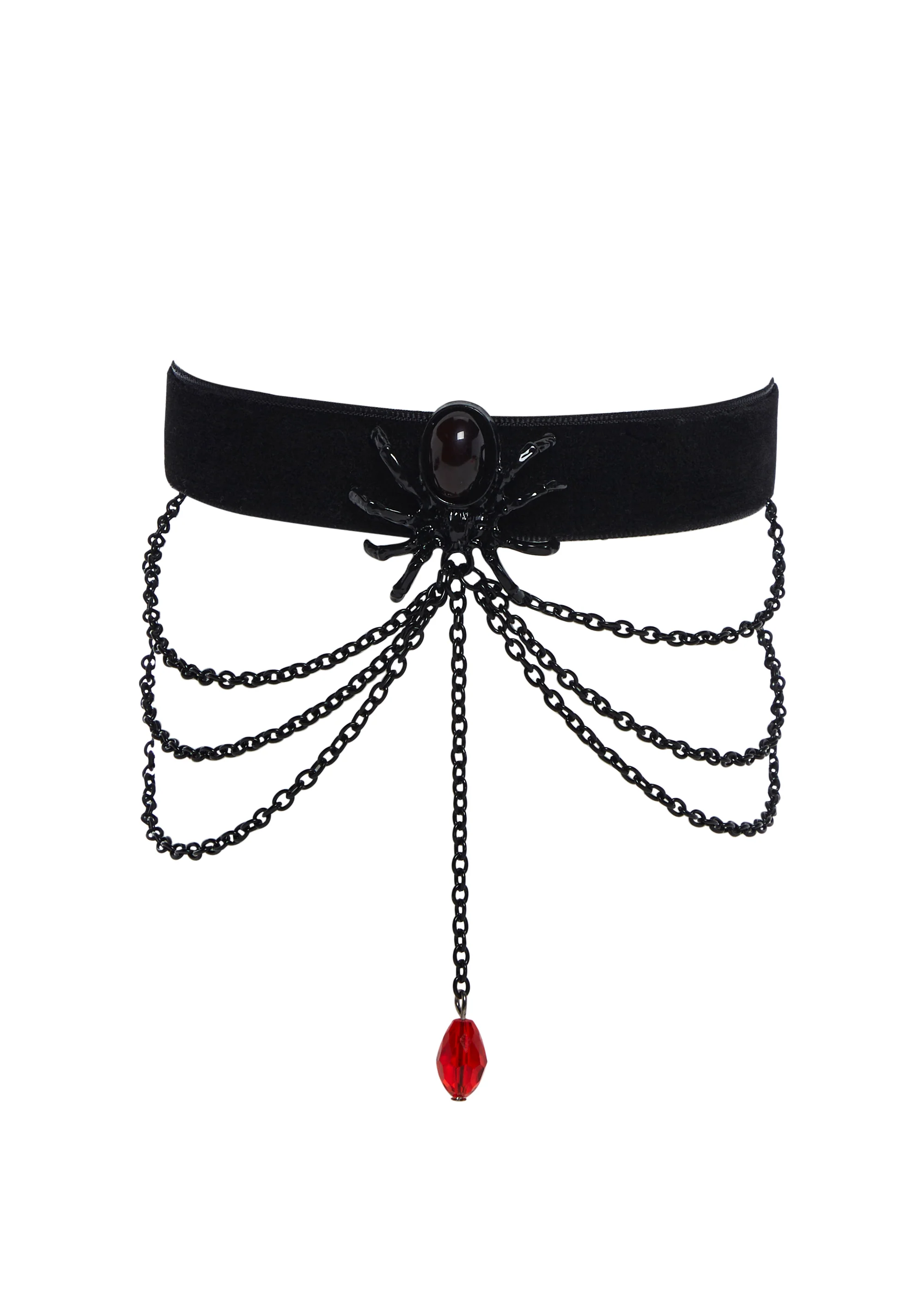 Spider’s Caress Chain Choker