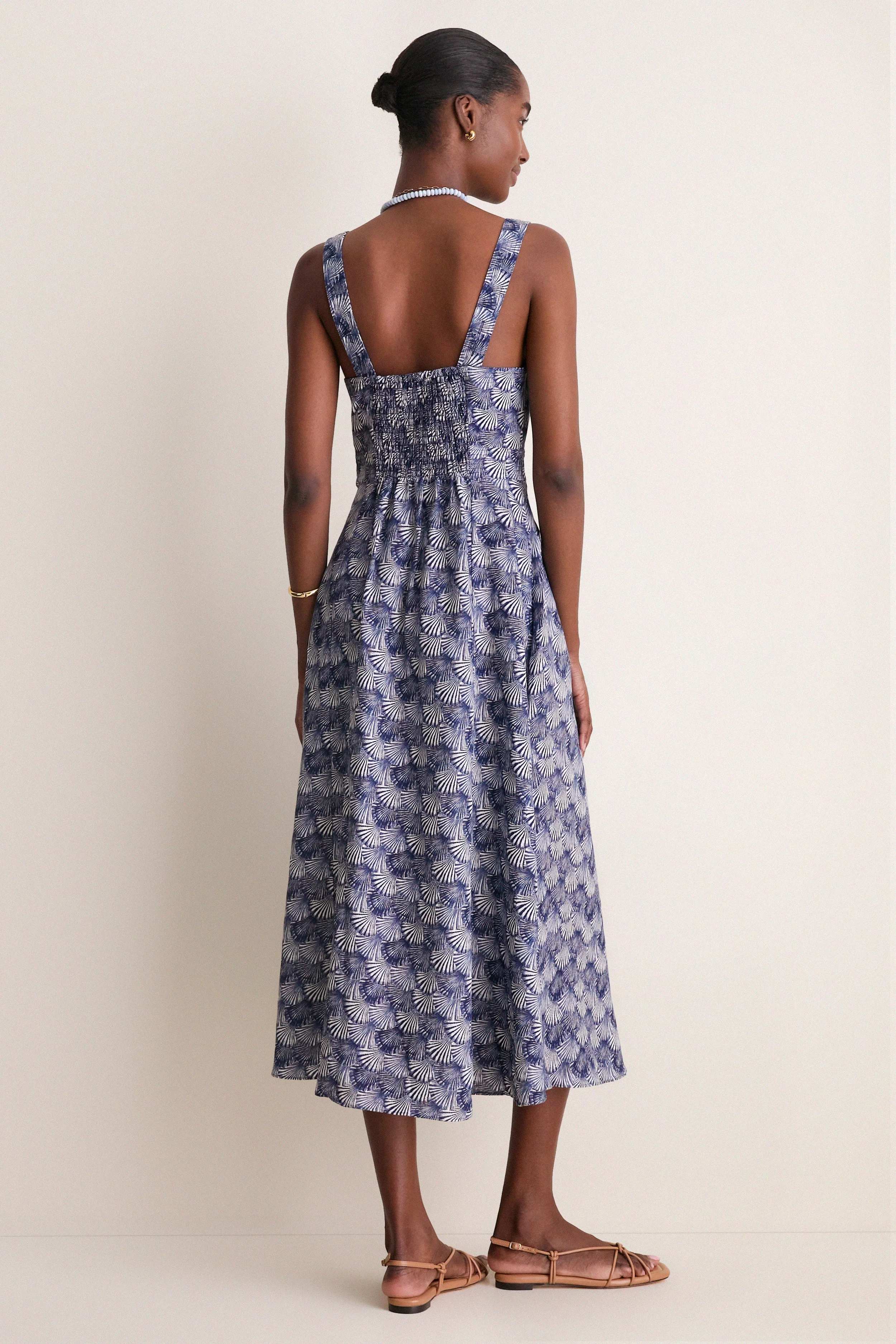 Midnight Sleeveless Maxi Dress