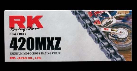 RK Chain MXZ 1 Series 132 Links 420 UniversalRef : RK00006A / 12200345