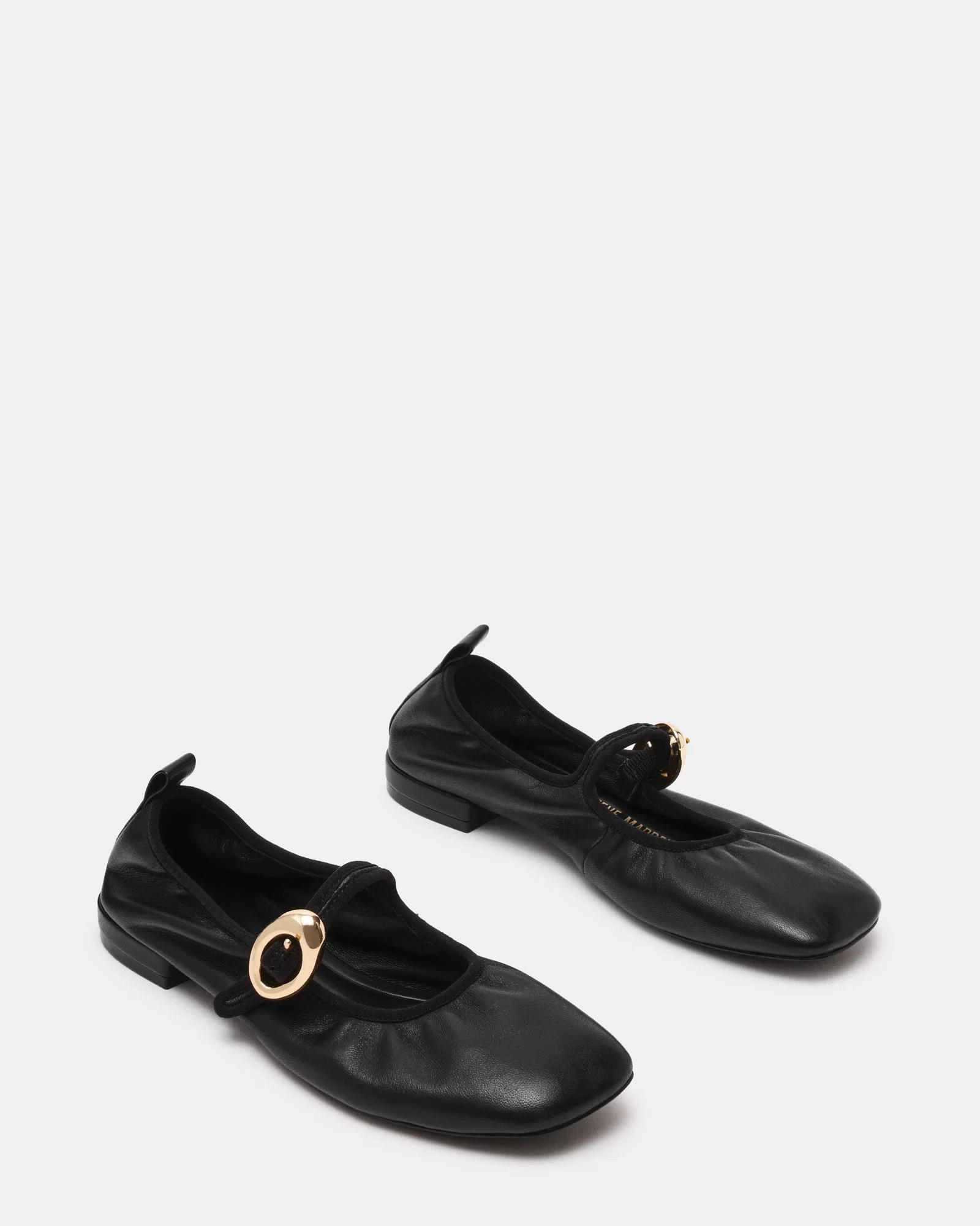 Daffia Black Leather