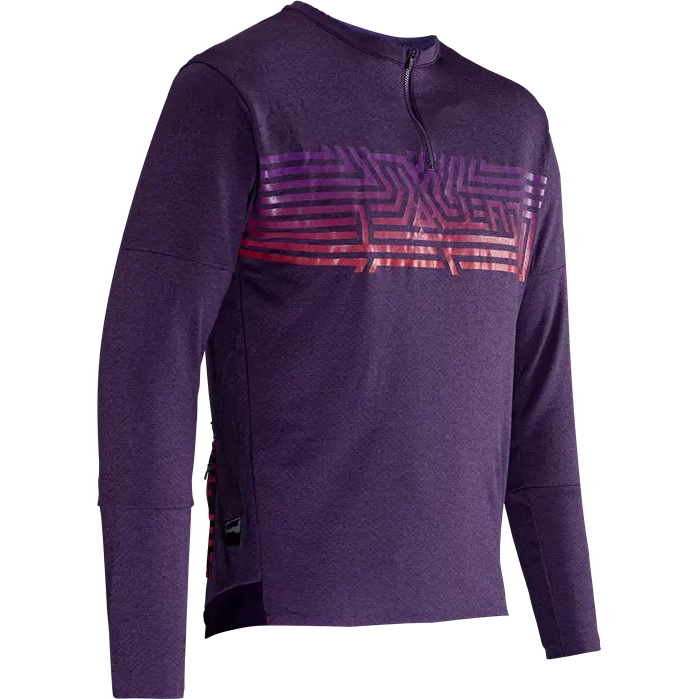 Leatt MTB Trail 4.0 Long Sleeve Jersey Men - velvet