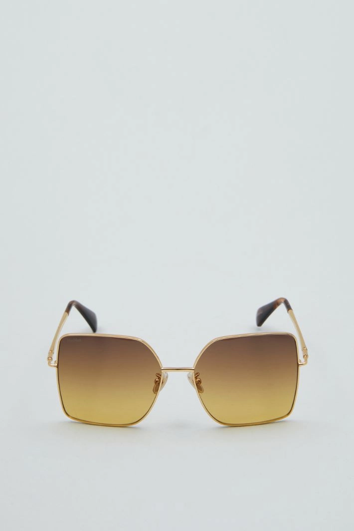 Butterfly sunglasses - BROWN