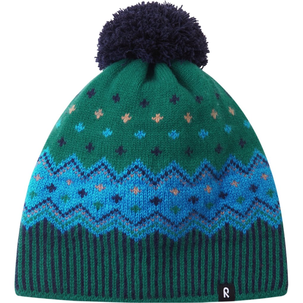 Reima Pohjoinen Knitted Beanie Junior - navy 6981
