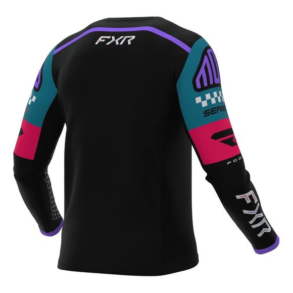 FXR PODIUM GLADIATOR 2026 cross jersey - BlackRef: FXR1840
