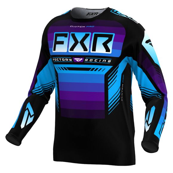2024 FXR cross PRO 24 MX Jersey - Black / PurpleRef: FXR0437
