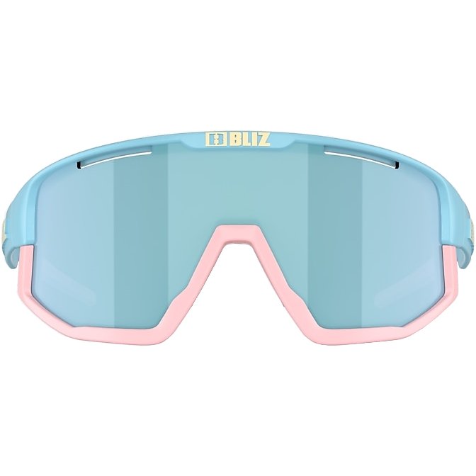 Bliz Fusion Small Glasses - Matt Pastel Blue - Smoke Ice Blue Multi