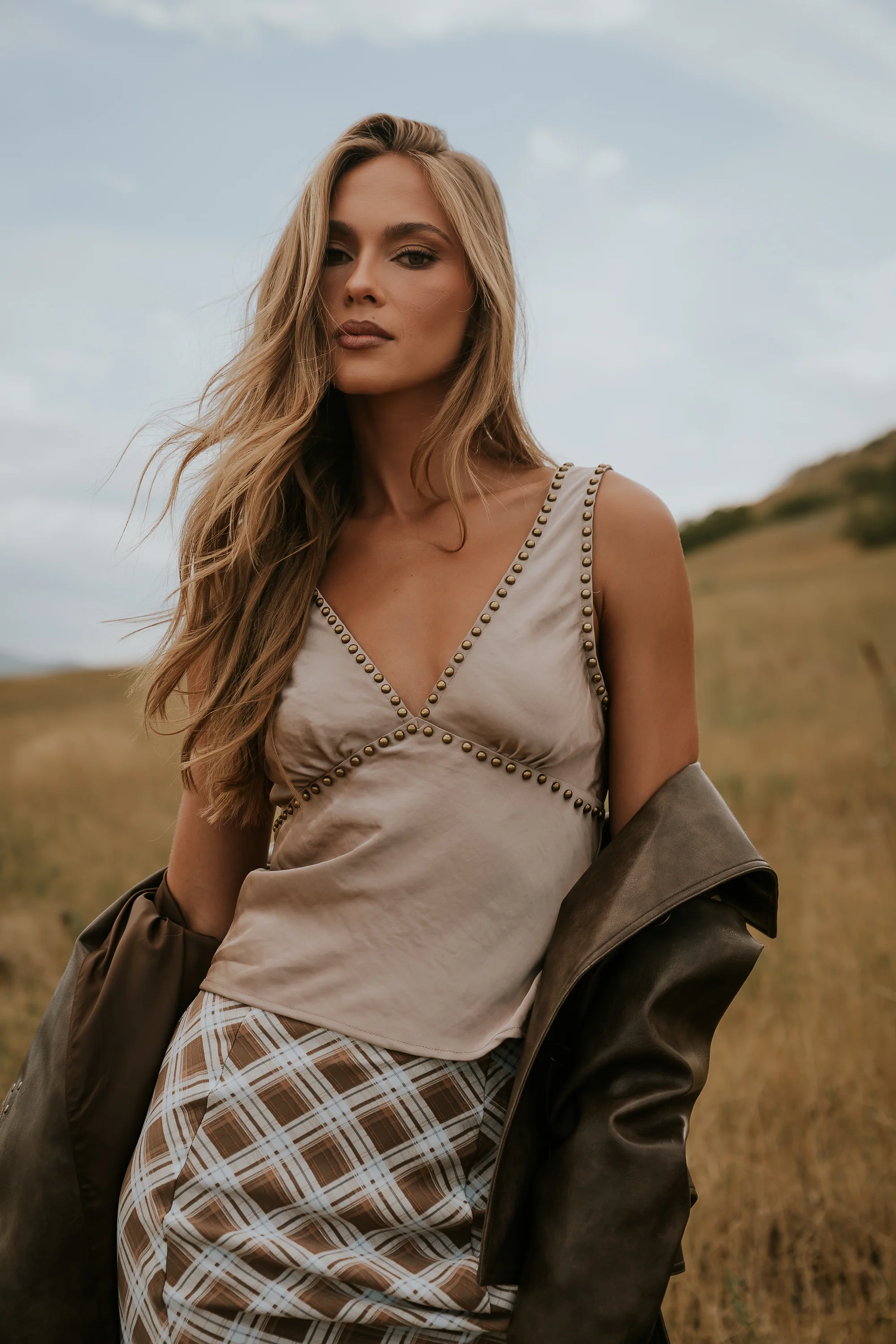 Anna Studded Tank