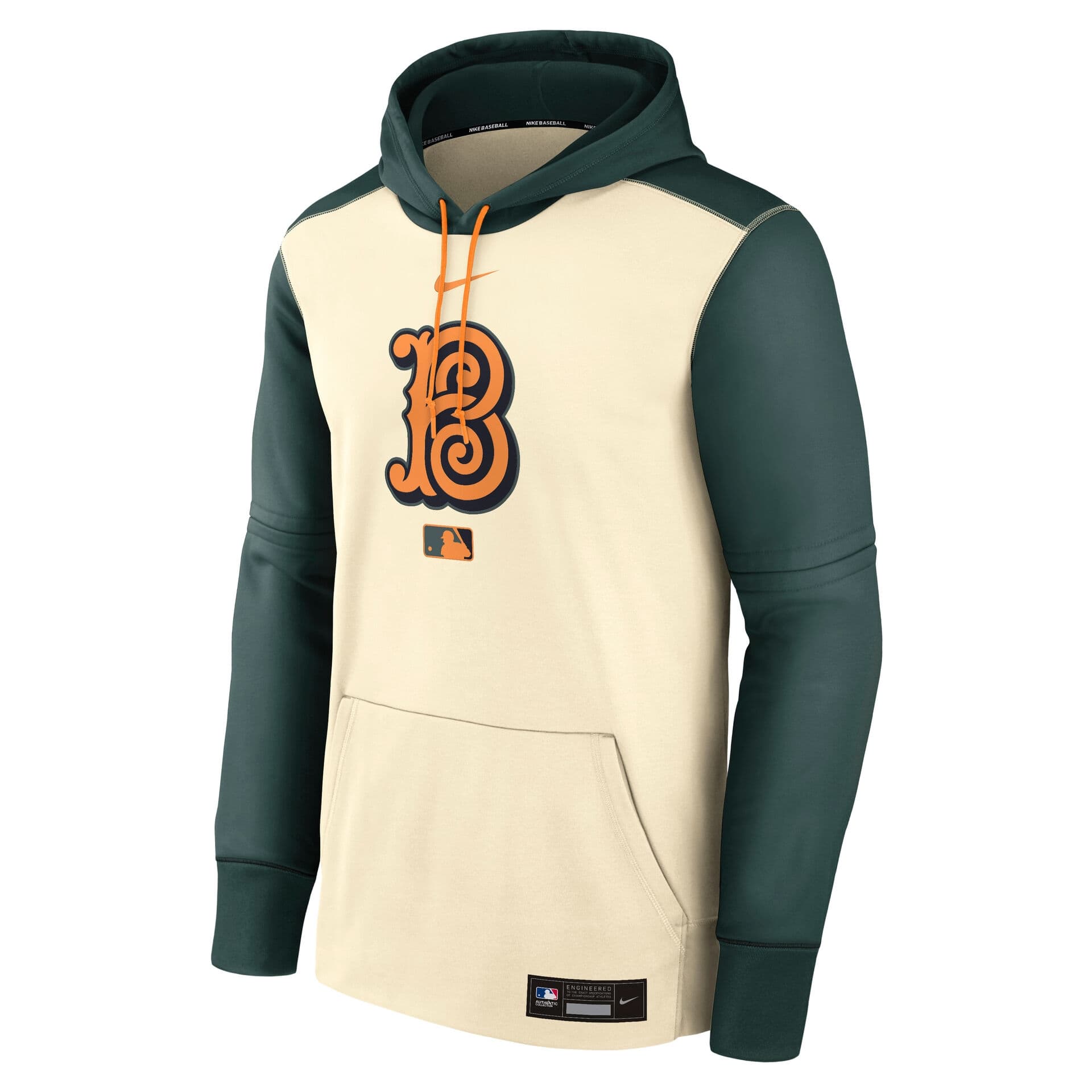 Baltimore Orioles City Connect 2026 MLB Authentic Therma Hoodie Natural