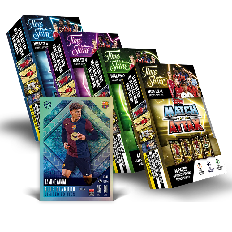 Match Attax 24/25 - Mega Tin Bundle with exclusive LE
