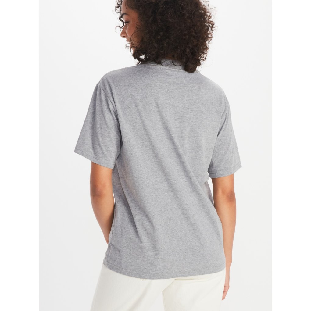 Marmot Coastal Short Sleeve Tee Women - grey heather