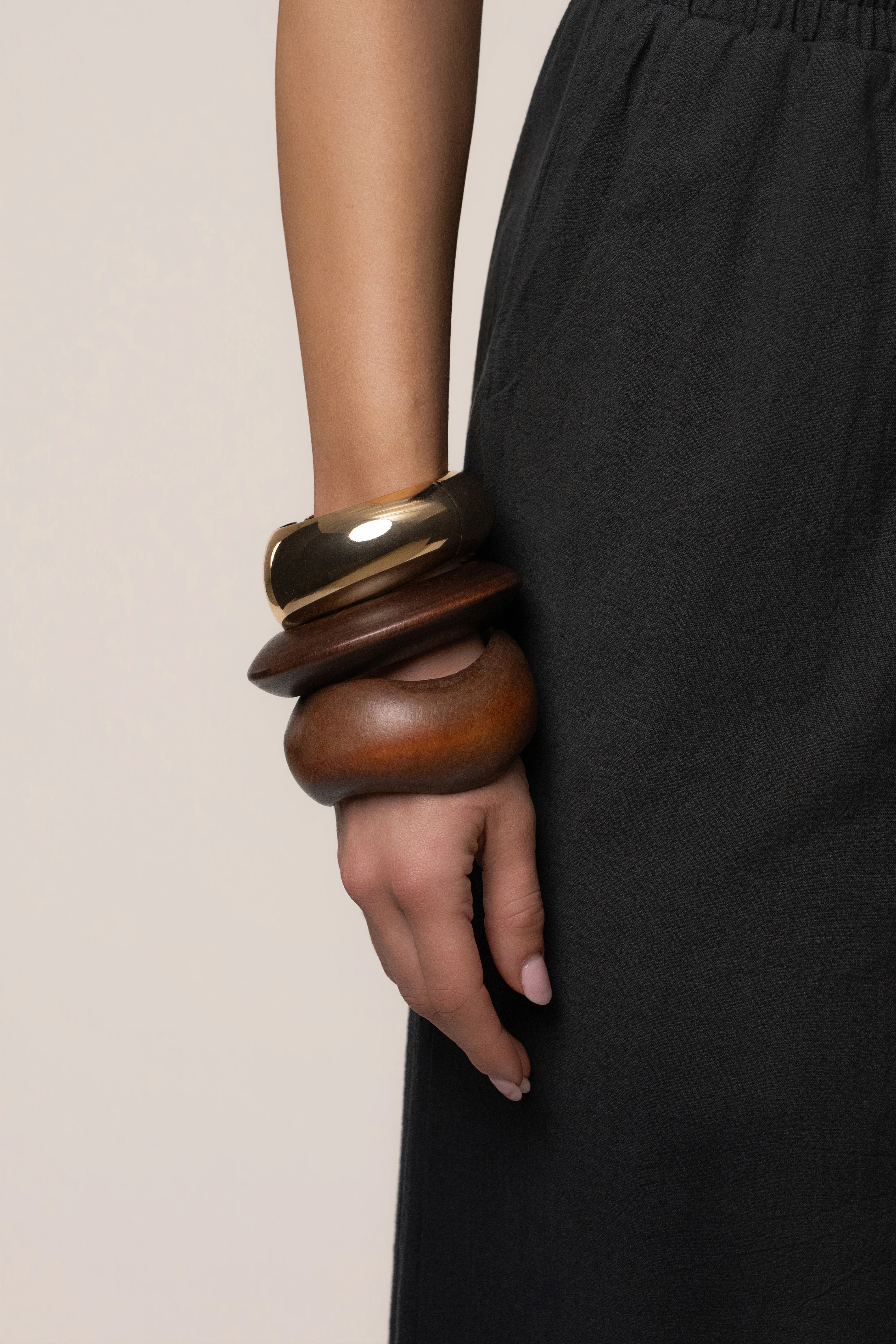 Gold Kora Bracelet Set