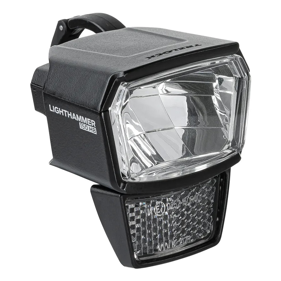 Trelock LS 940-HB Lighthammer 150 LUX E-BIKE ZL HB 400-318/350 Front Light - black