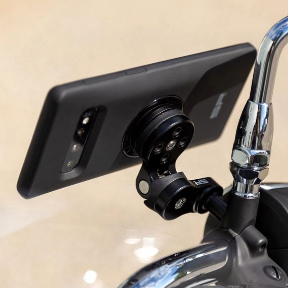 Sp Connect Smartphone Holder For Universal Spc+/Spc Brake Or Clutch Lever Collar - BlackRef: Spc0062 / Spc53230