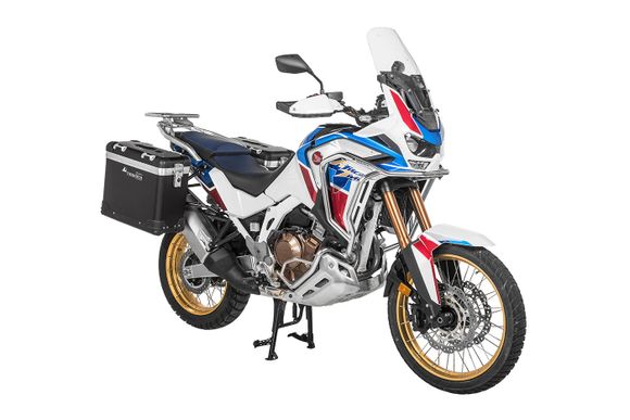 Touratech ZEGA Pro 31/38 suitcase - Black support included - Black anodizedRef: Trt01124A / 01-403-6782-0