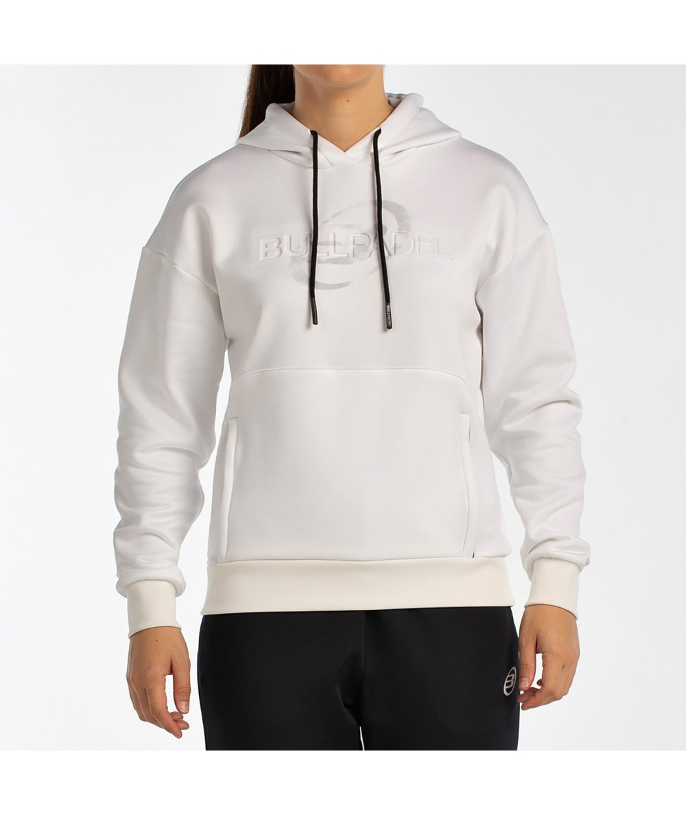 BULLPADEL BEFAS WHITE SWEATSHIRT