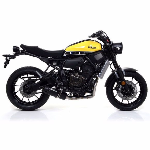 Silencieux Arrow Jet race nichrom dark embout carbone - NoirRef : AW0200 / 71843JRN