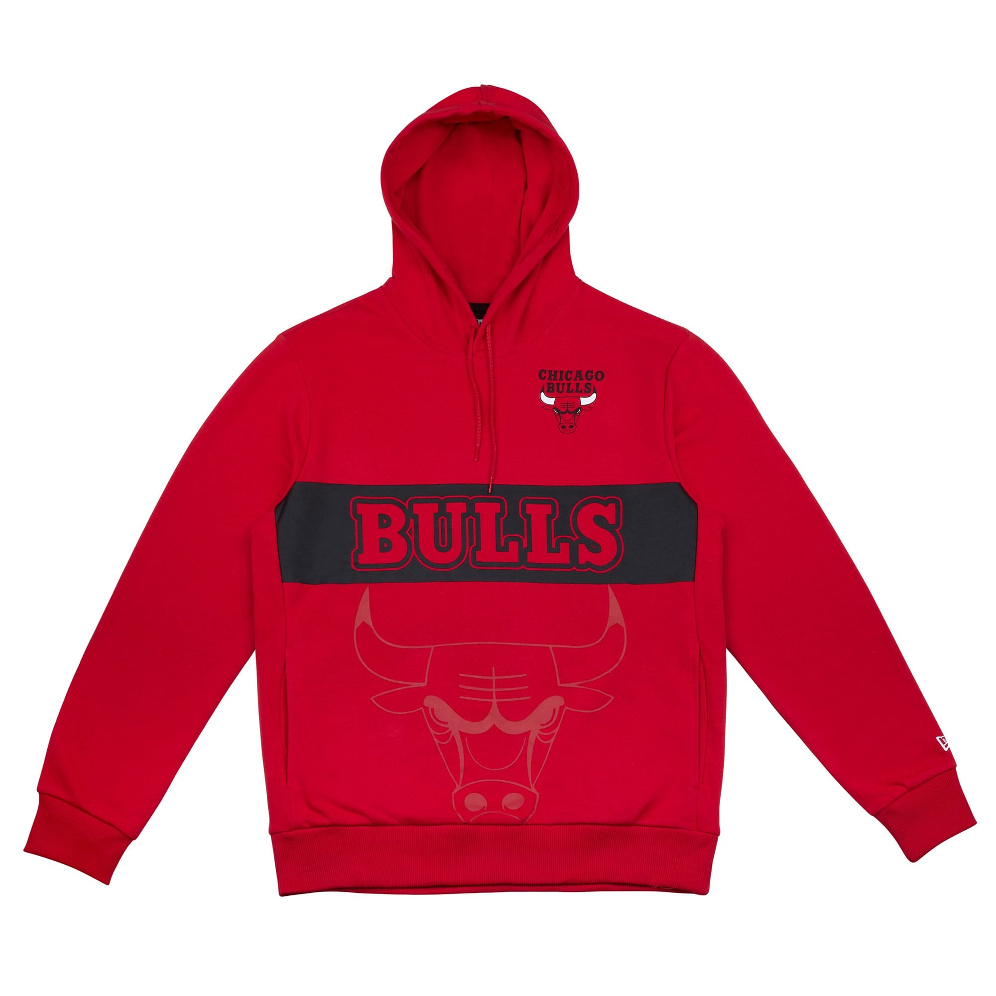 Chicago Bulls Paris Games New Era NBA Hoodie Red