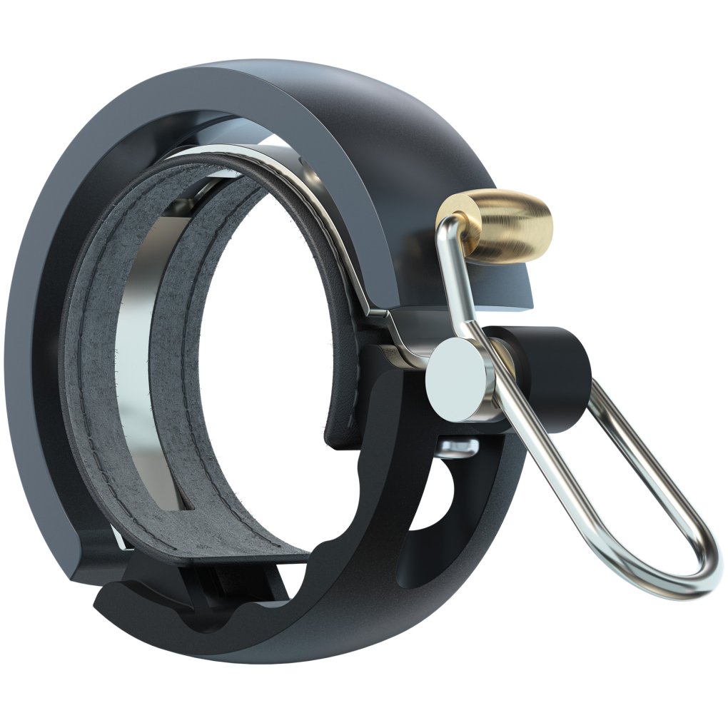 Knog Oi Luxe Bell - black/grey