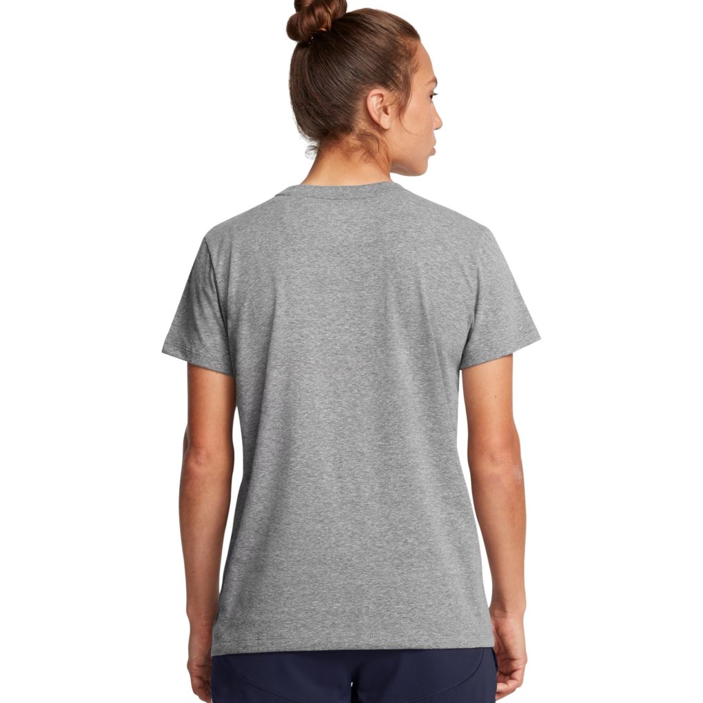 Under Armour UA Rival Core Short Sleeve Shirt Women - Castlerock/Black