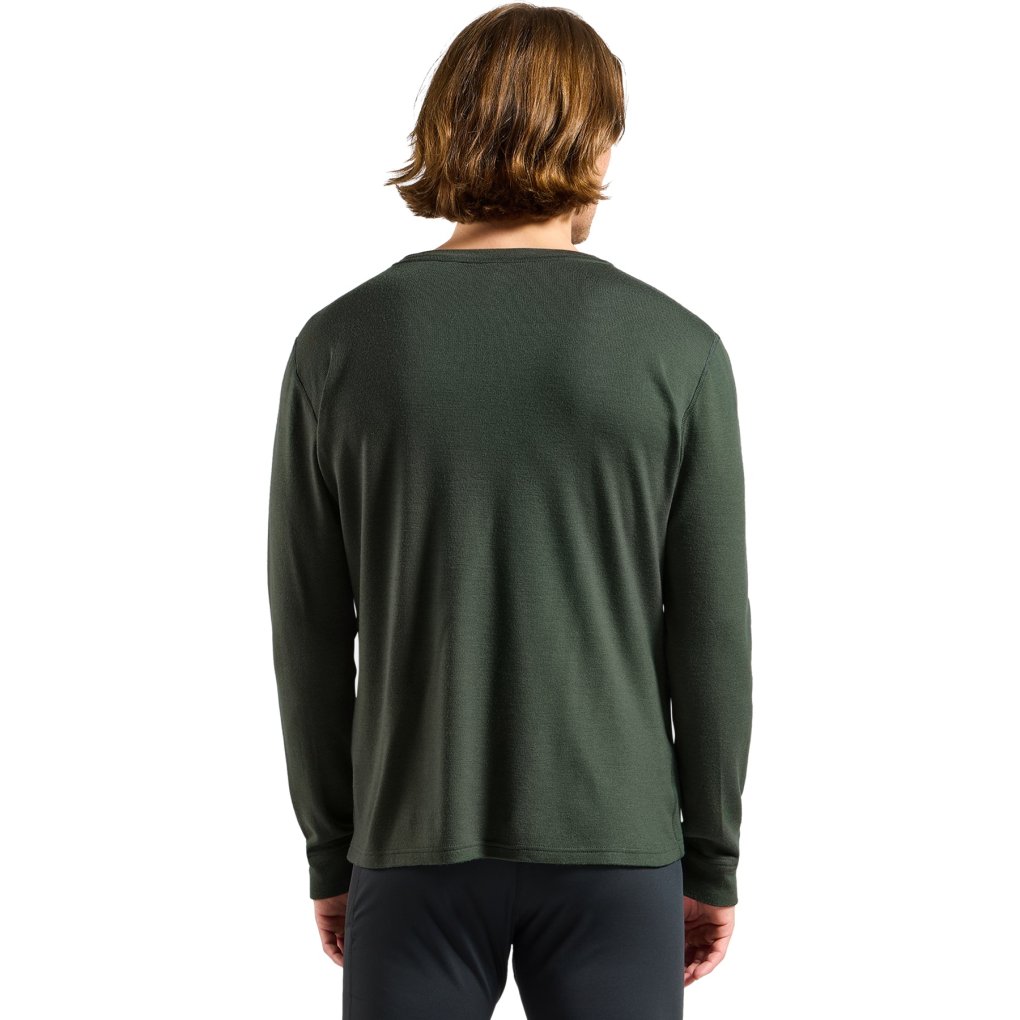 Odlo Natural Merino 260 Crew Neck Long-Sleeve Base Layer Top Men - urban chic
