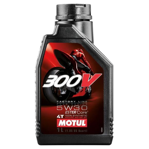Huile moteur Motul 300V Road 5W30 1L UniverselRef : MOT0128 / 104108