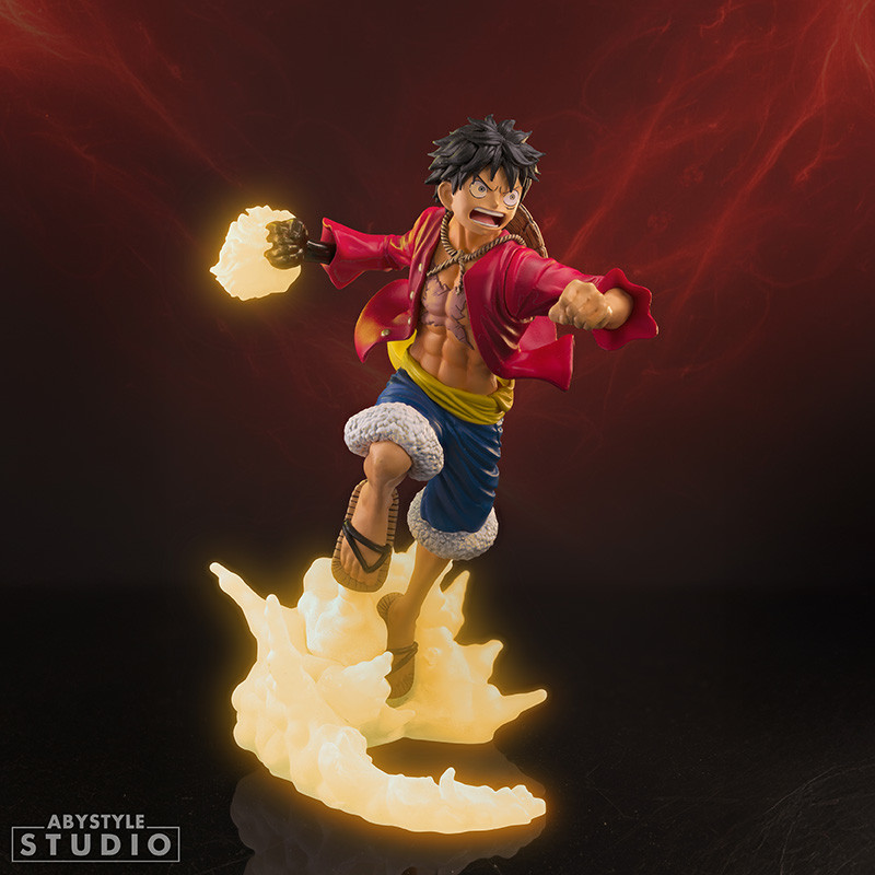 ABYstyle Studio – One Piece Glow in the Dark Luffy Figure – Official Product