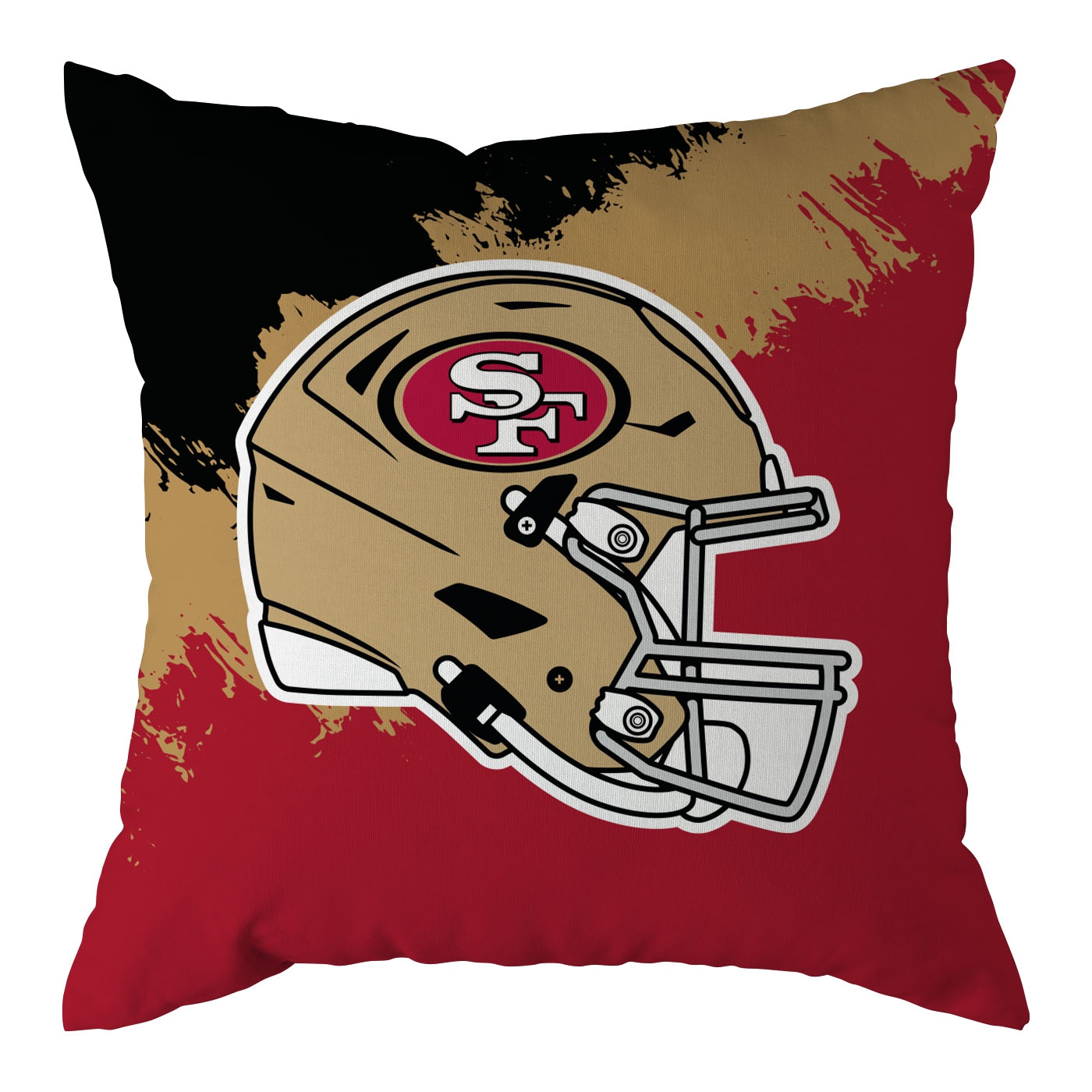 San Francisco 49ers Brush NFL Cushion