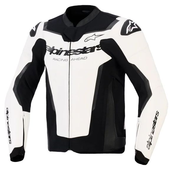 Alpinestars Gp Force V2 Motorcycle Jacket - White / BlackRef: AP3897