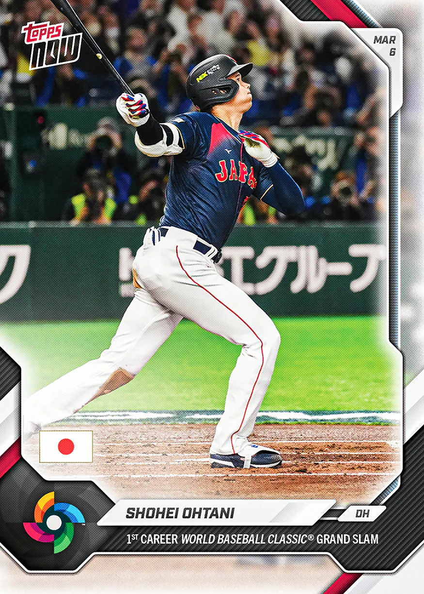 Shohei Ohtani - 2026 World Baseball Classic Topps NOW® - Card 4