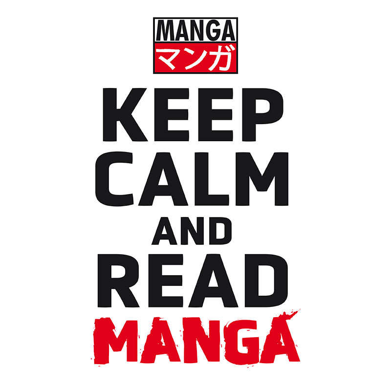 KEEP CALM AND READ MANGA Sweat Asian Art  without zip