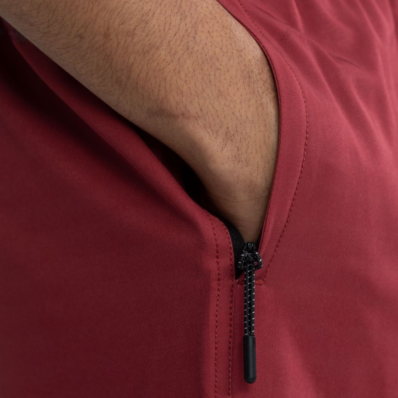 Jobe Swimshort Men Burgundy Red