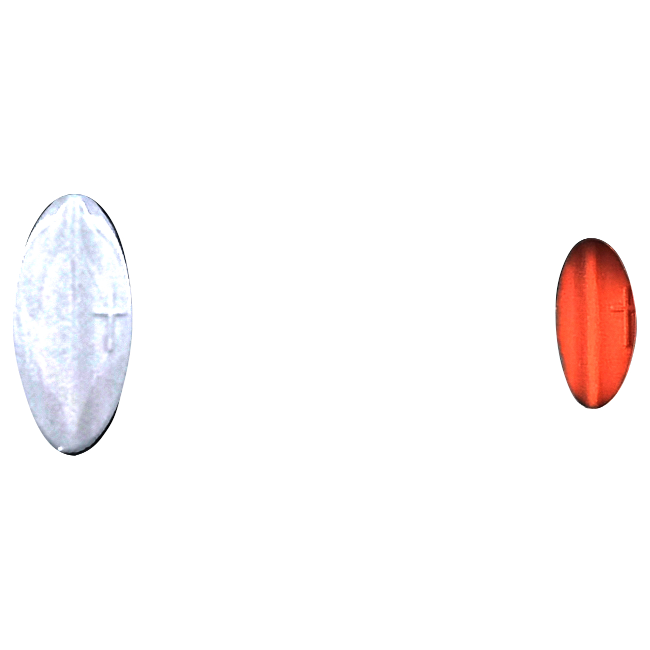 Westin Inline Bait Præsten Mikro (Orange\/White Glow)