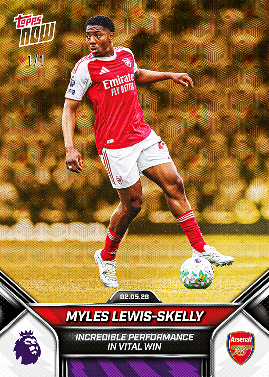 Myles Lewis-Skelly - 2025-26 Premier League Topps NOW® - Card 185