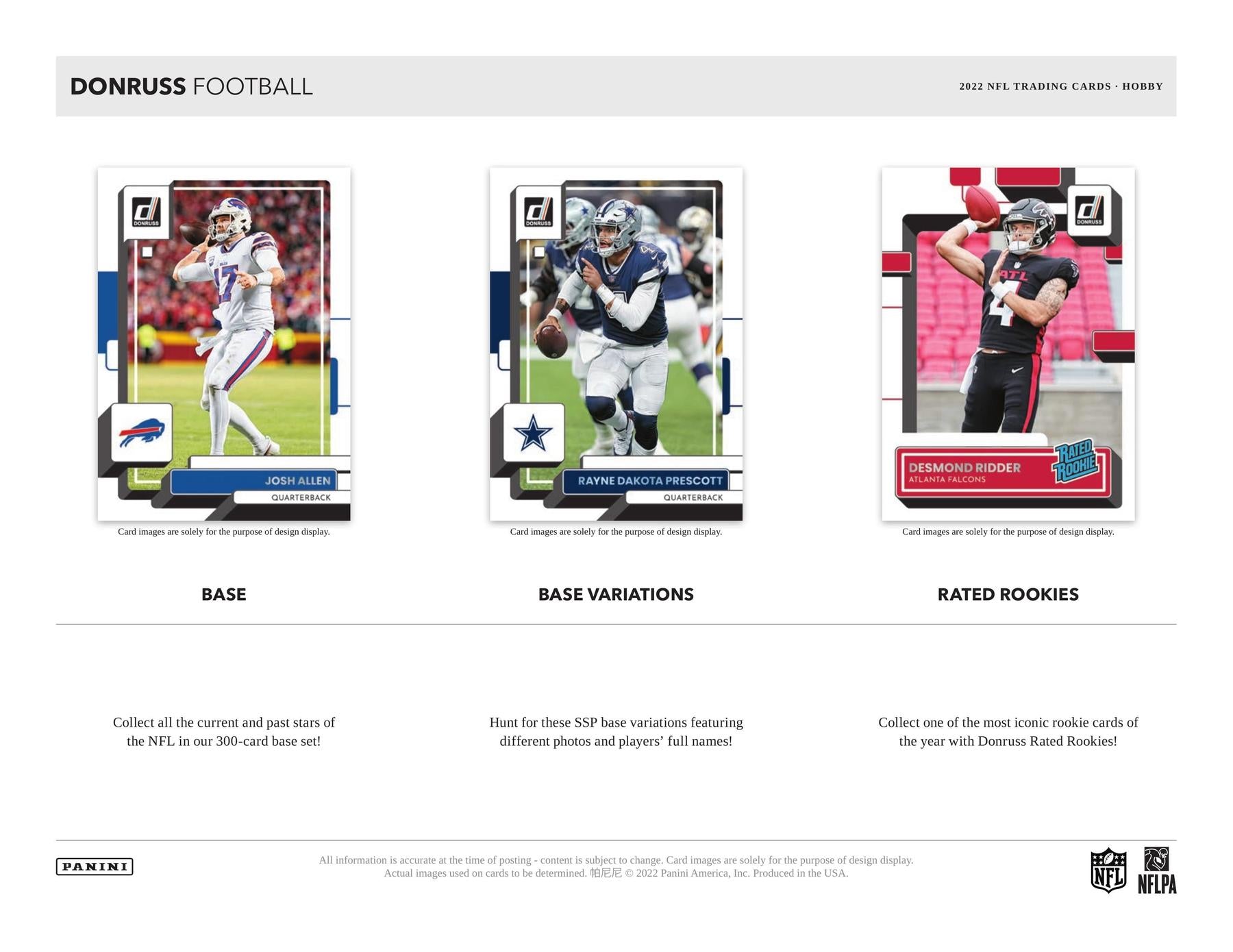 2022 Panini Donruss Football Hobby Pack