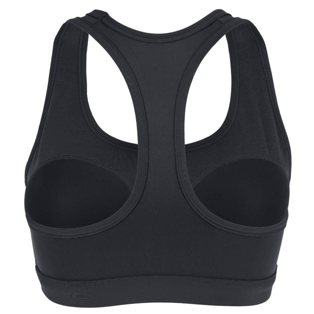Nike Swoosh Medium Support Sports Bra Women - black/white DX6821-010