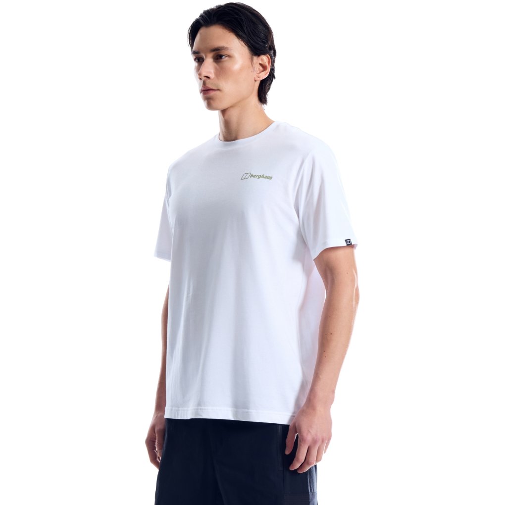 Berghaus Geo-Mountaintry Essential Tee Men - Pure White