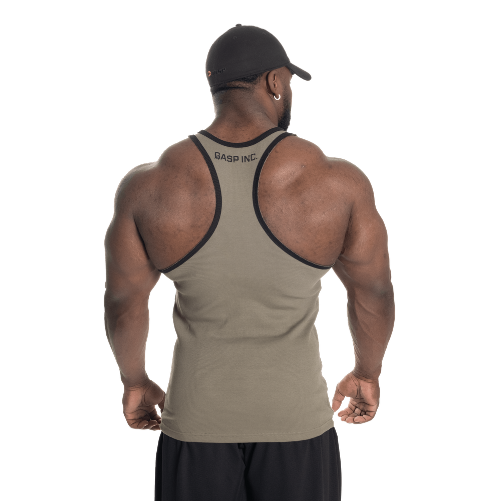Ribbed T-back