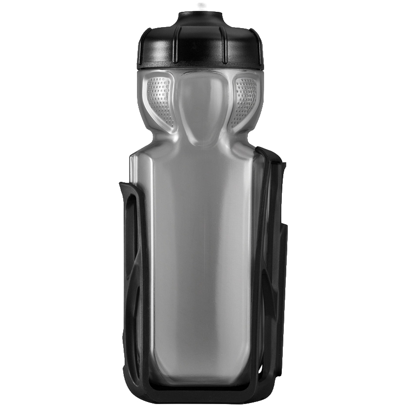 Cannondale Gripper Aero Bottle 600ml + ReGrip Aero Bottle Cage - black