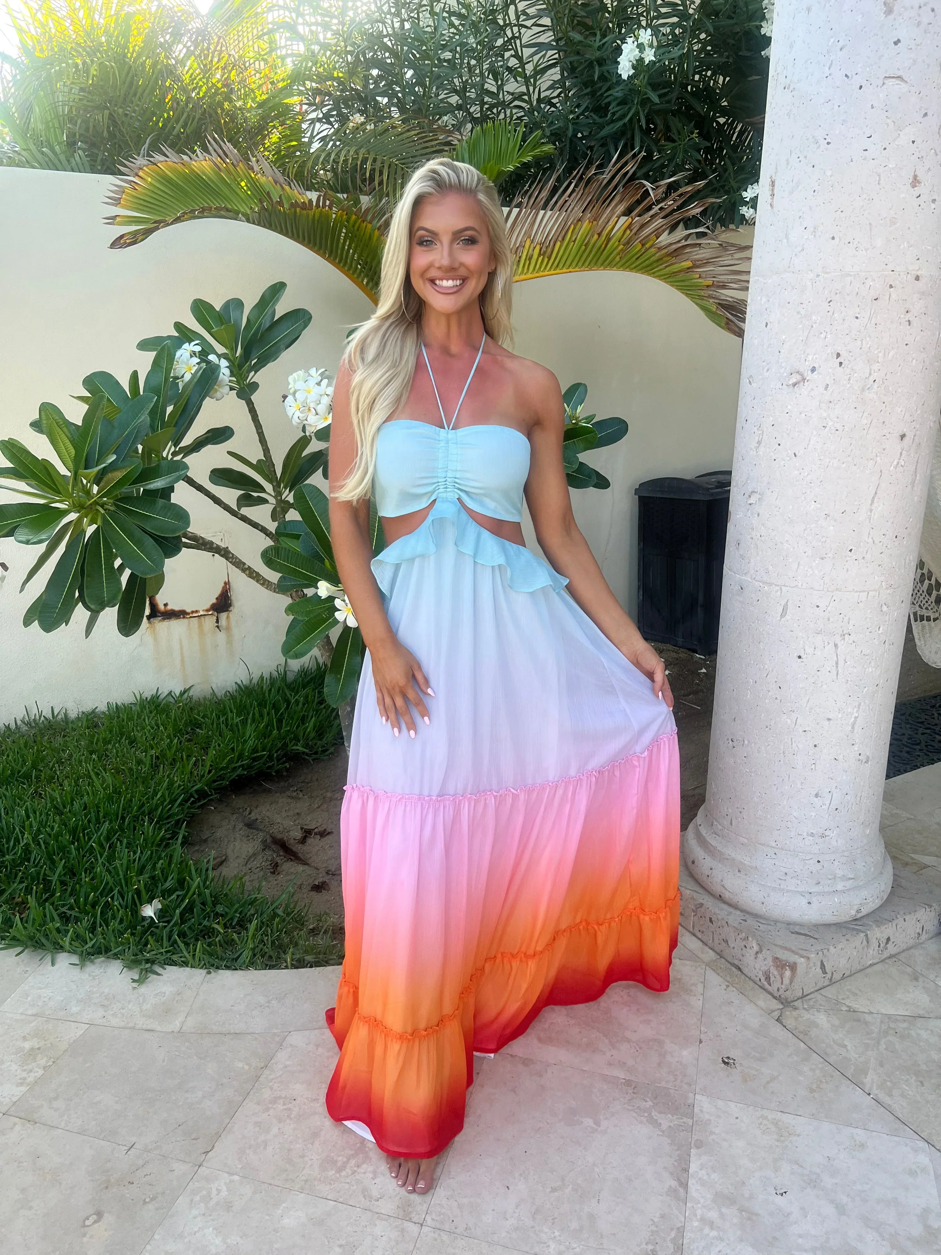 Sunset Maxi Dress